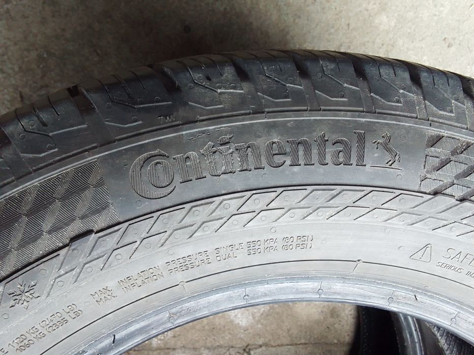 Cena za 2 Opony wielosezonowe 225/65r16C CONTINENTAL 2023r 6.5mm