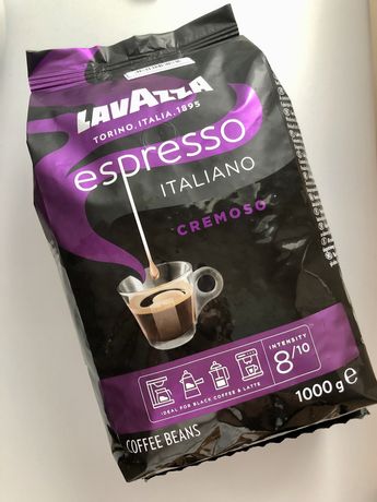 Кава в зернах lavazza espresso cremoso