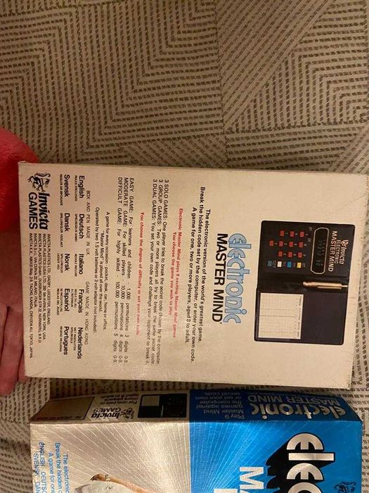 Jogo mastermind anos 70