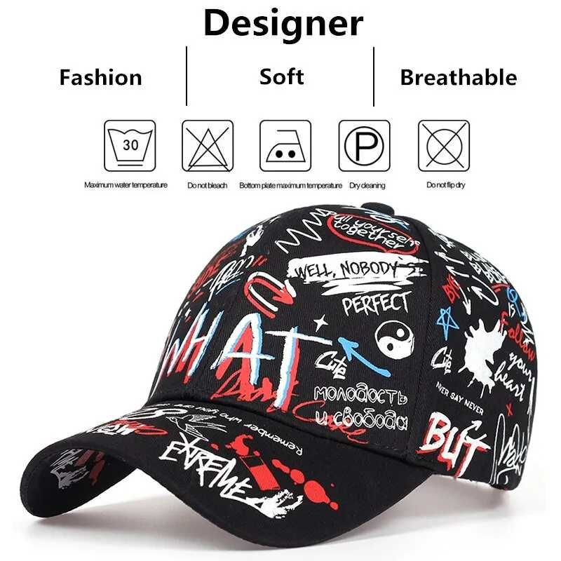 Бейсболка кепка с геометрическиим принтом подростковая граффити скейт