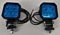 Lampy halogeny robocze belki opryskiwacza niebieskie 1000lm LED 9W