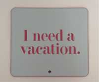 Kate Spade New York Tapete Rato ‘I need a vacation’ Luxo