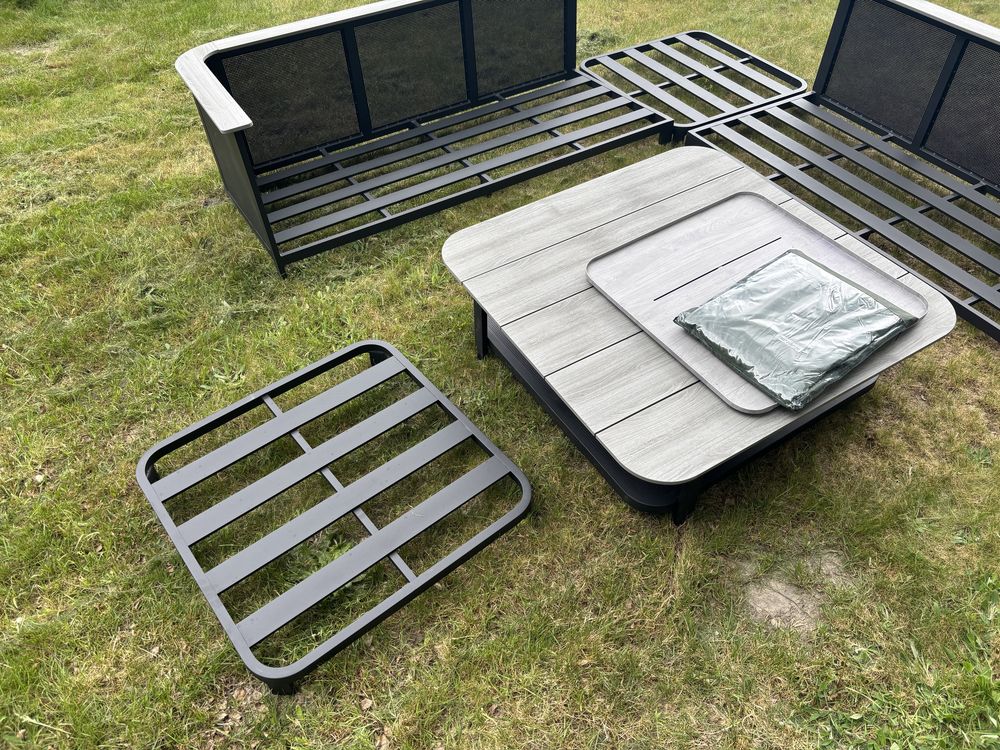 Naroznik ogrodowy duzy aluminium