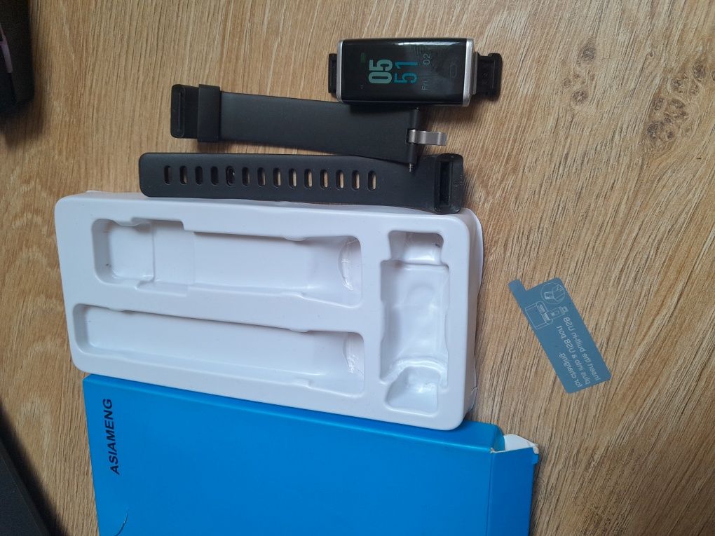 Zegarek fintess smart asiameng ip68 ładowanie usb