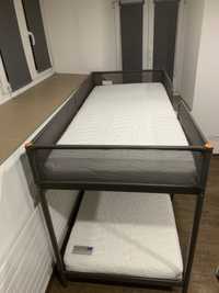 2 x Łóżko piętrowe IKEA TUFFING
90x200 cm z materacami