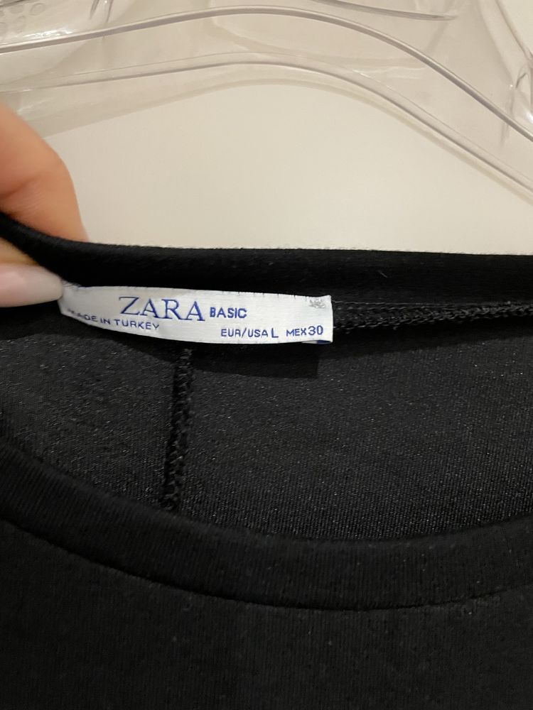 Sliczns sukienka Zara Basic czarna rL jak nowa