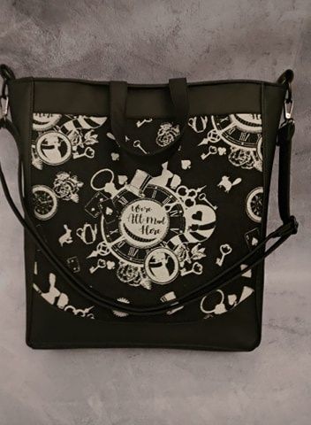 Luluna Slings Alice Mono Wonderland plecak torba ekoskora