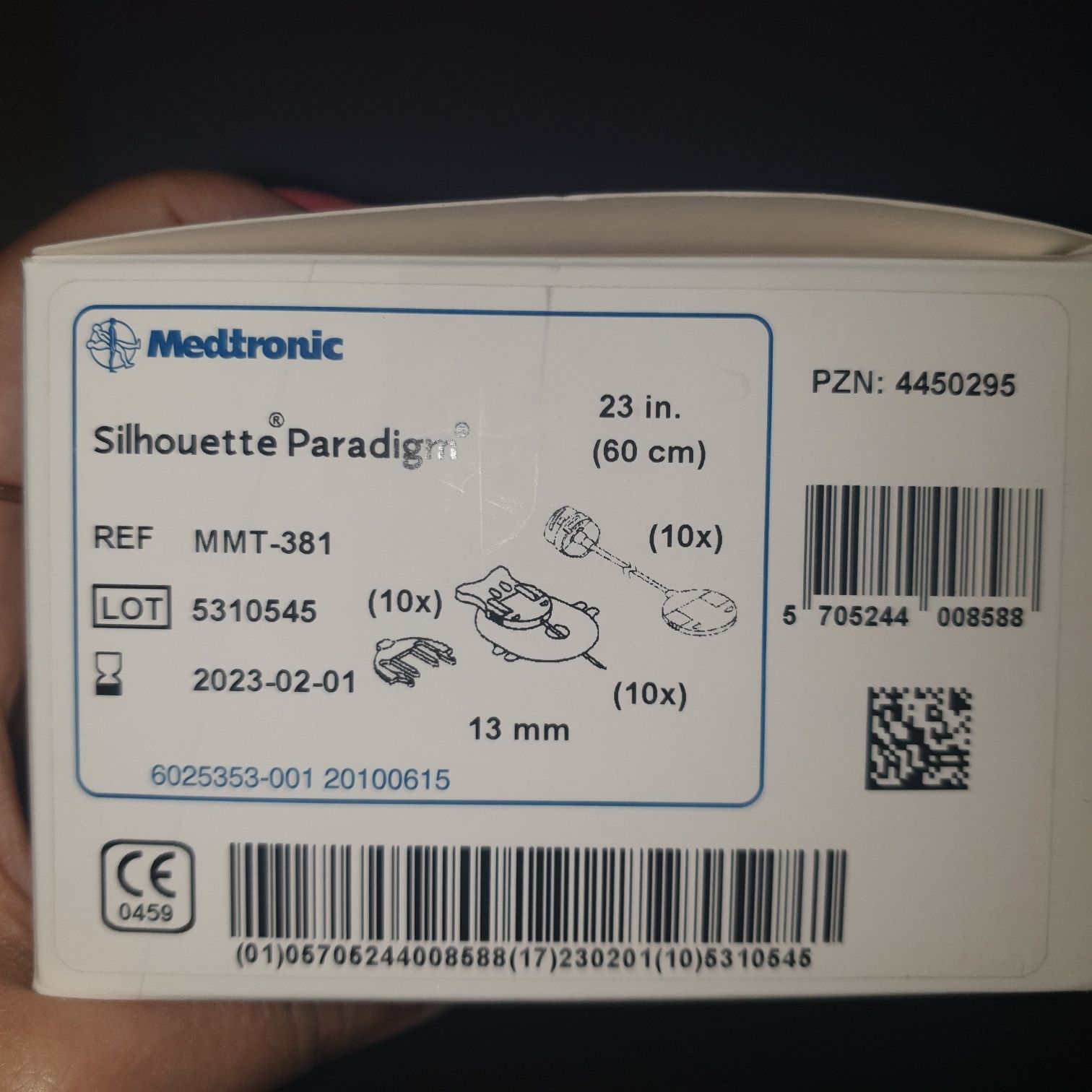 Набор инфузионный Silhouette (13 мм х 60 см) катетори medtronic