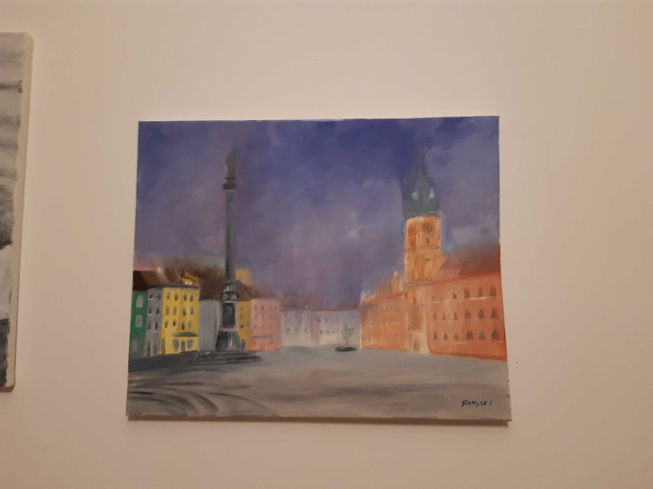 Starowka obraz olejny