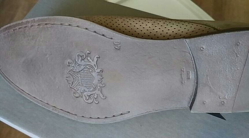 Мида летние кожанные туфли