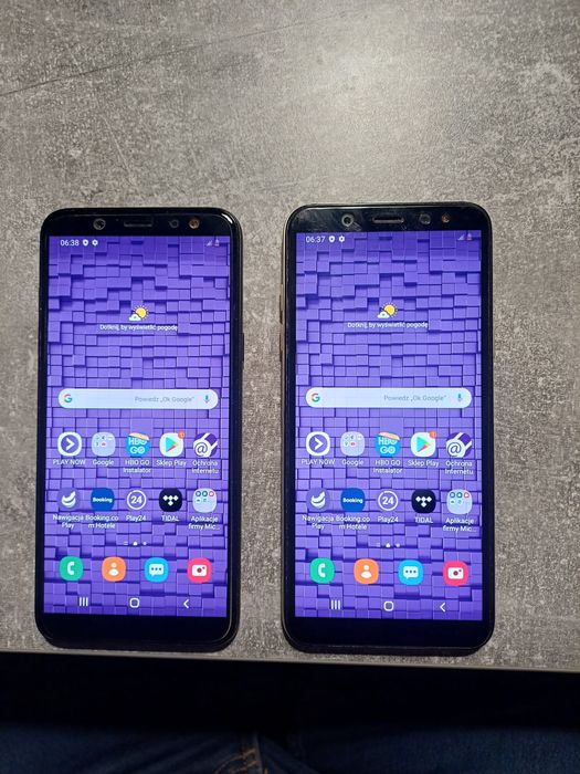 Telefon Samsung Galaxy A600 dwie sztuki