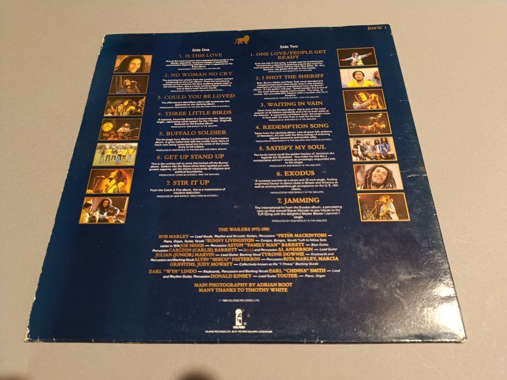 Bob Marley , 1press UK, 1984 , EX, defekt