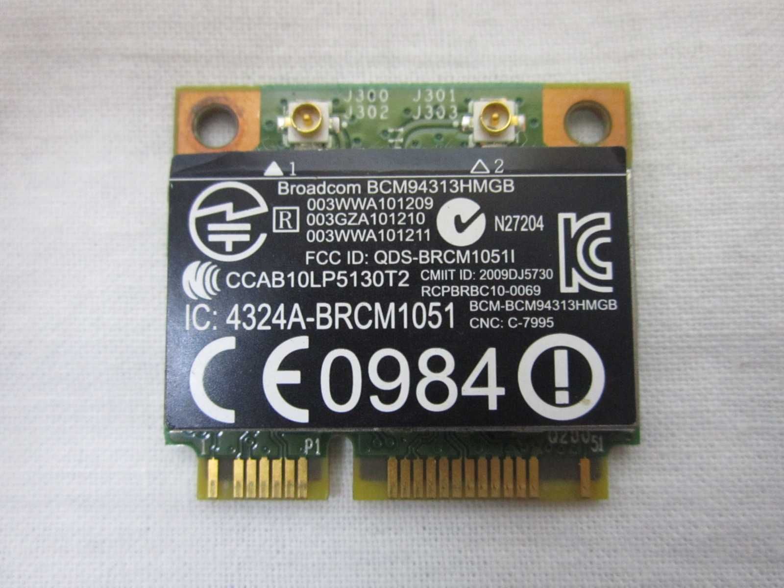 Wi-Fi + Bluetooth 4.0 модуль Broadcom BCM94313HMGB  150МB/s для HP