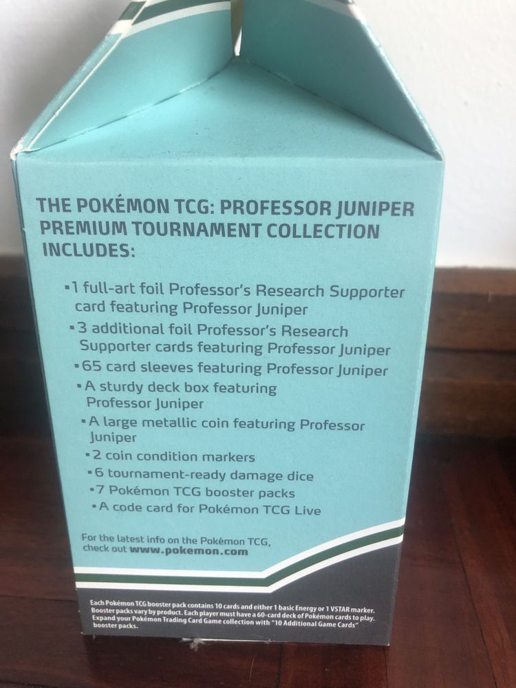 Pokemon Professor juniper premium tournament collection