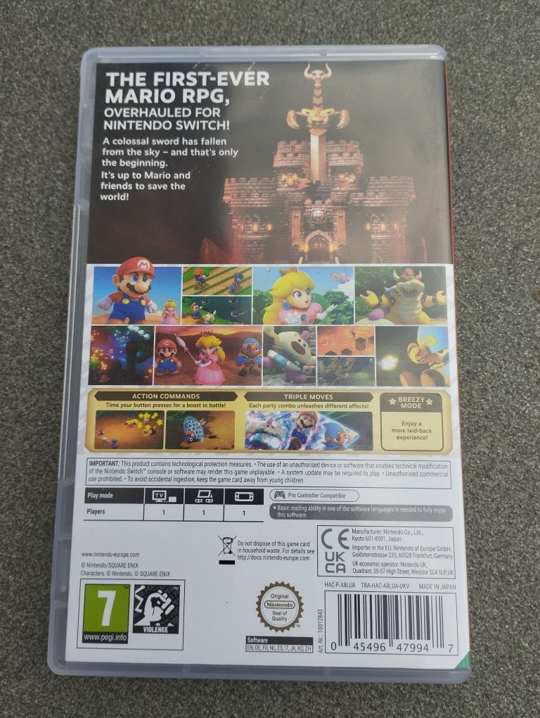 Super Mario RPG -Nintendo SWITCH