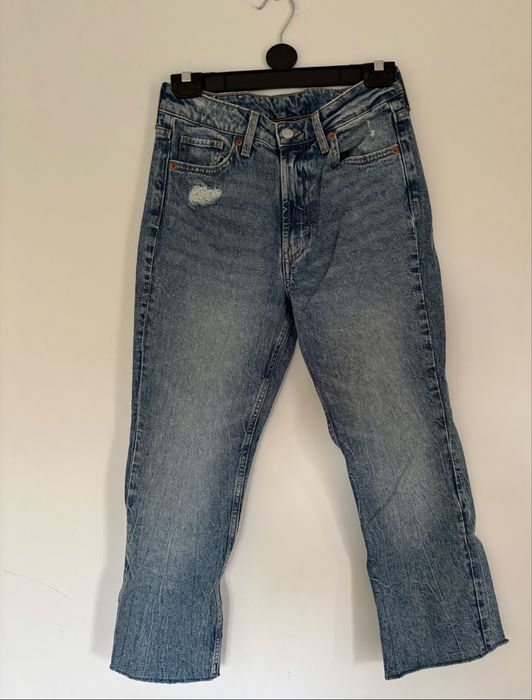 Jeansy damskie flare