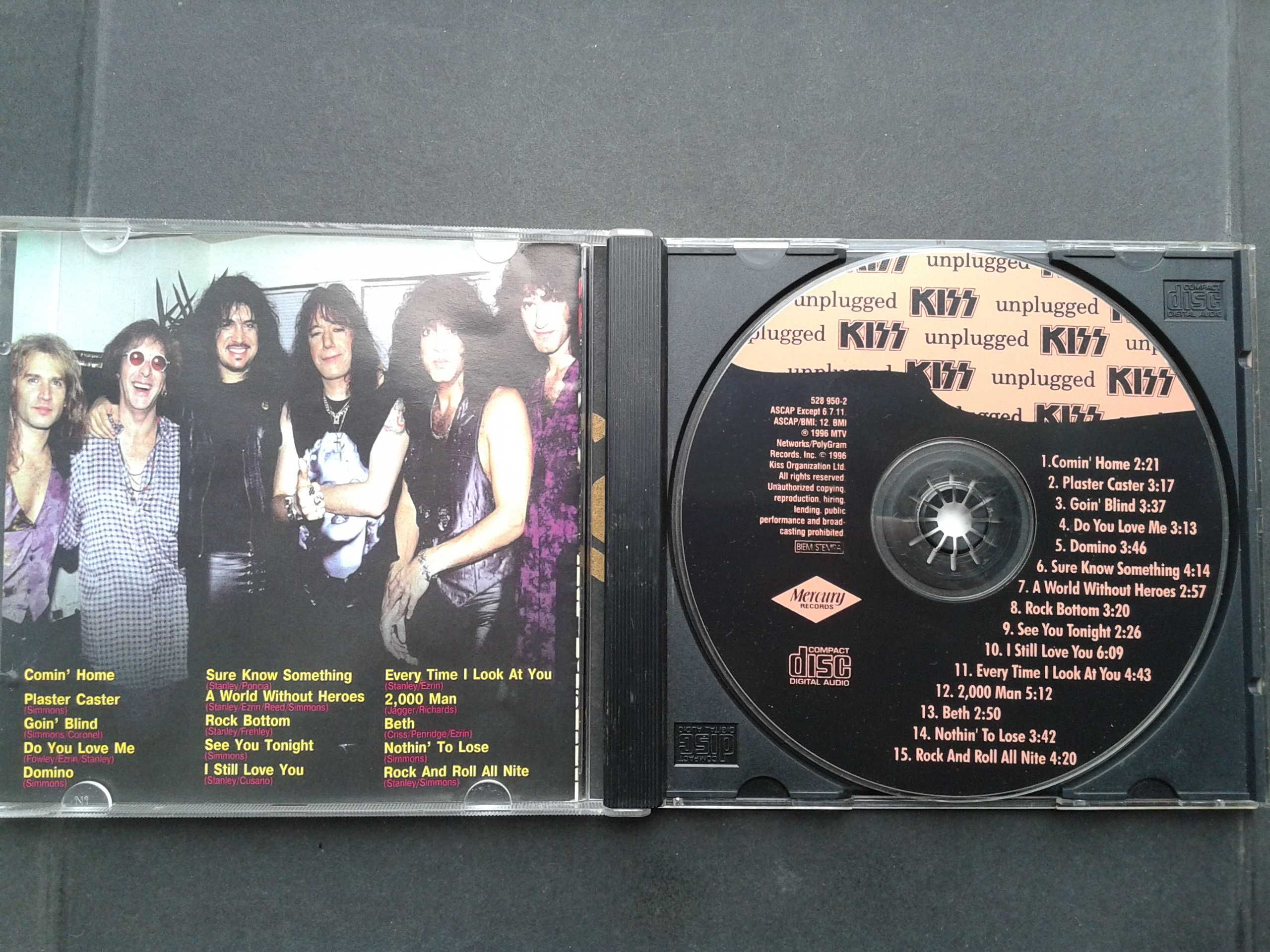 Iron Maiden, Cannibal Corpse, Metallica, Megadeth, Helloween