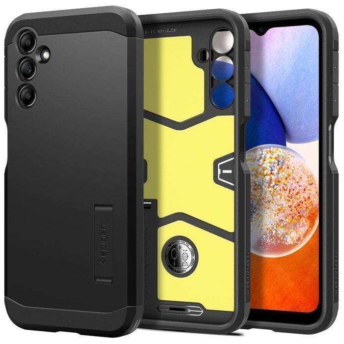 Etui Spigen Tough Armor do Galaxy A14 5G - Czarny