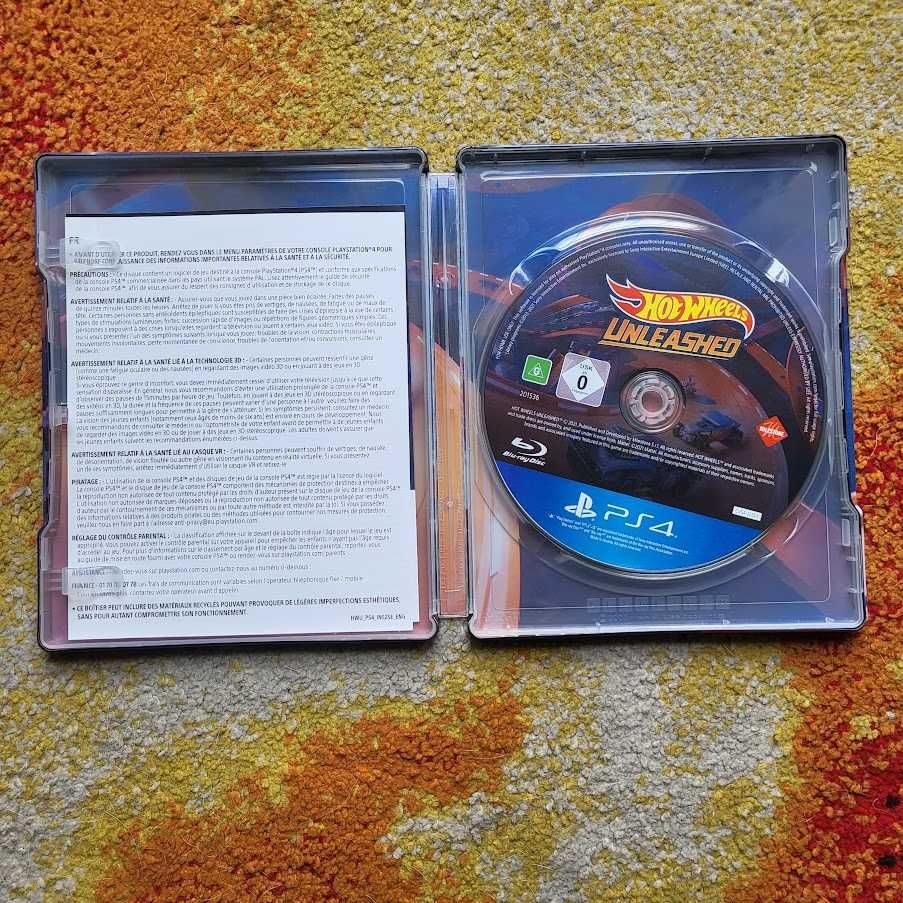 Hot Wheels Unleashed Steelbook PS4 Playstation 4 PL, Skup/Sprzedaż