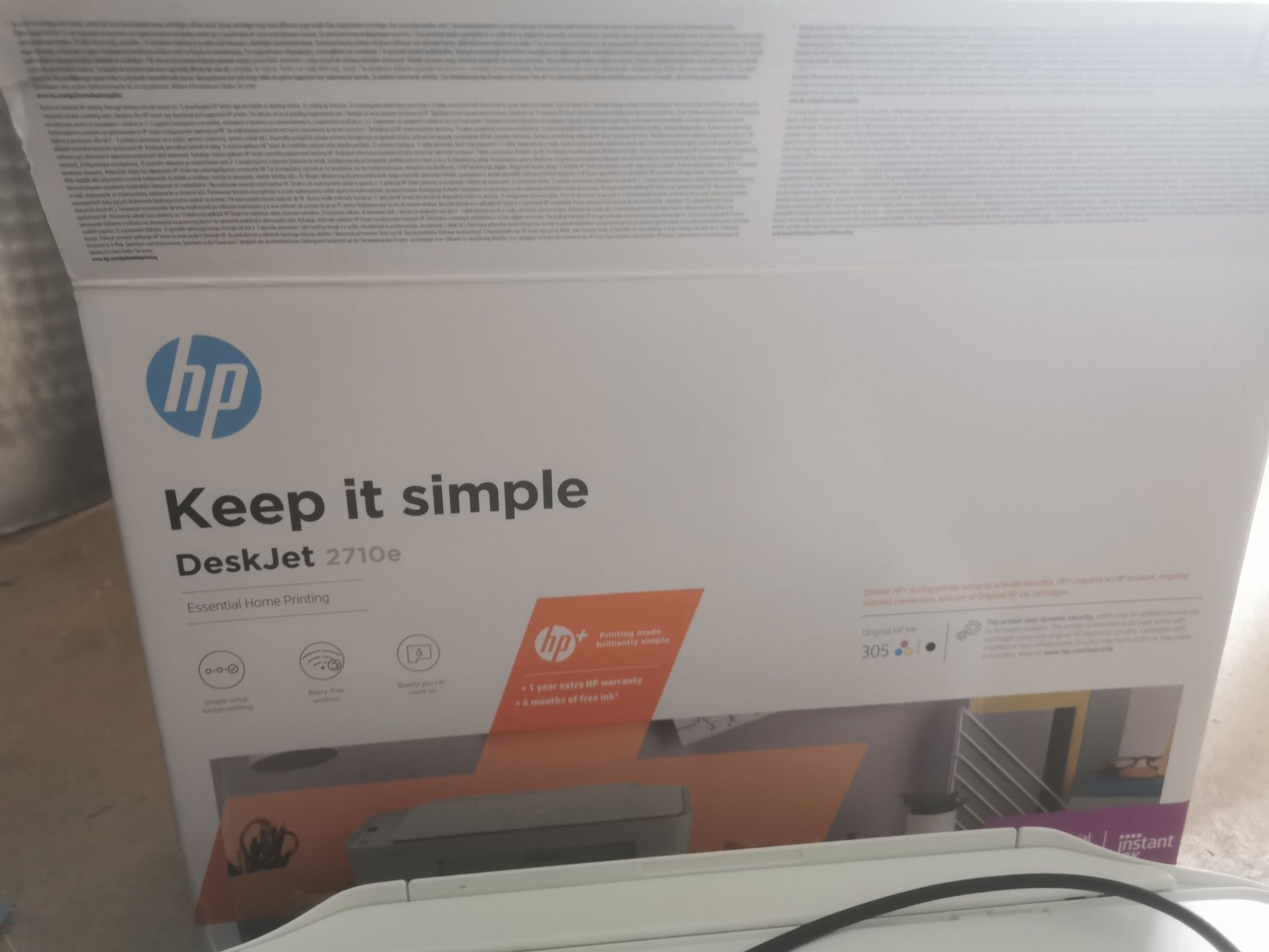 Drukarka HP DeskJet 2710e - NOWSZY Model! Sprawna