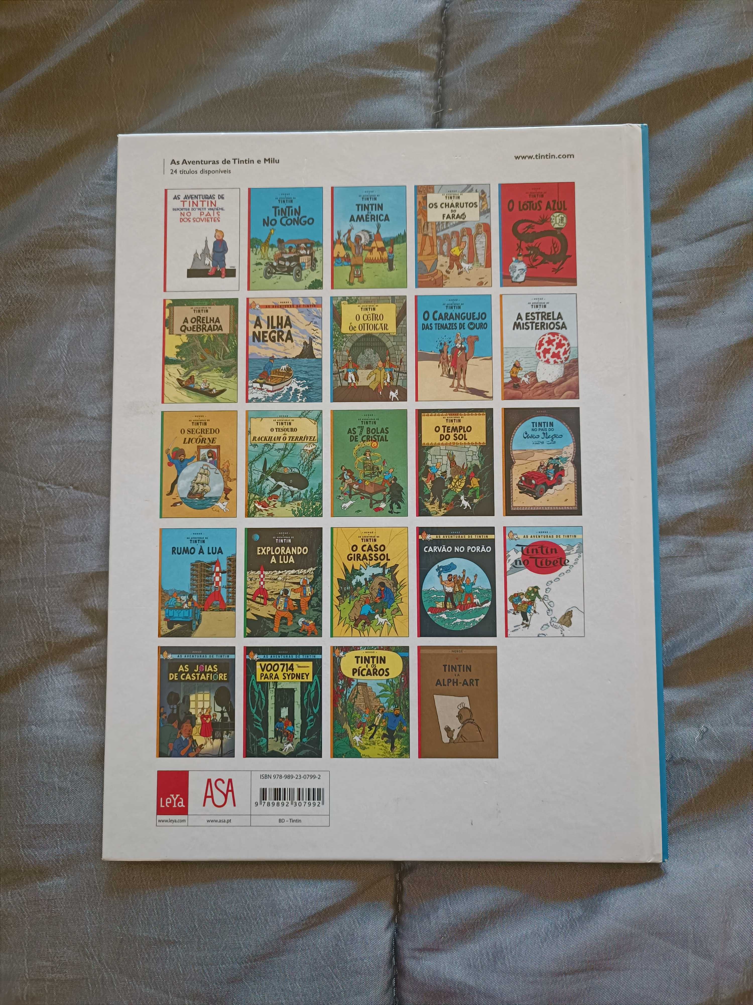 BD - As aventuras de Tintin - Os Charutos do Faraó