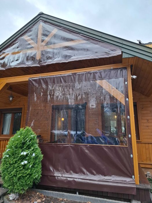 Plandeki na altany i tarasy | Odporne na deszcz i wiatr, na wymiar