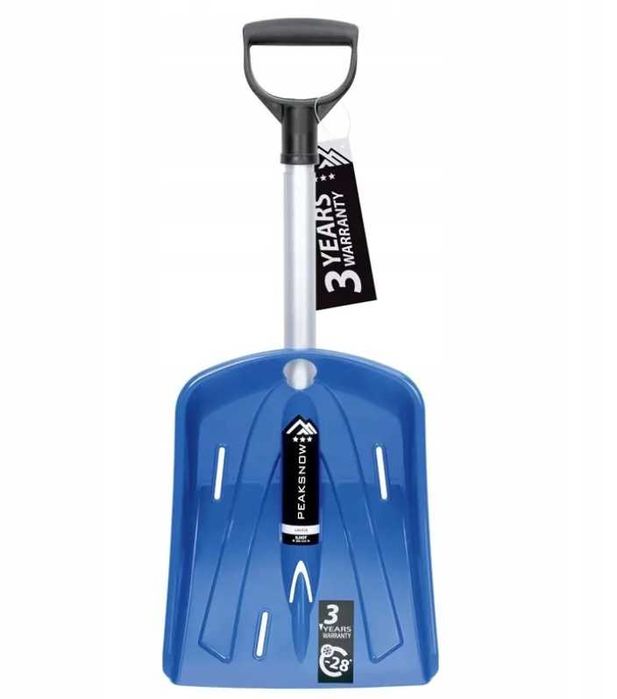 Łopata do odśnieżania aluminiowa solidna skuwacz do lodu sól drogowa