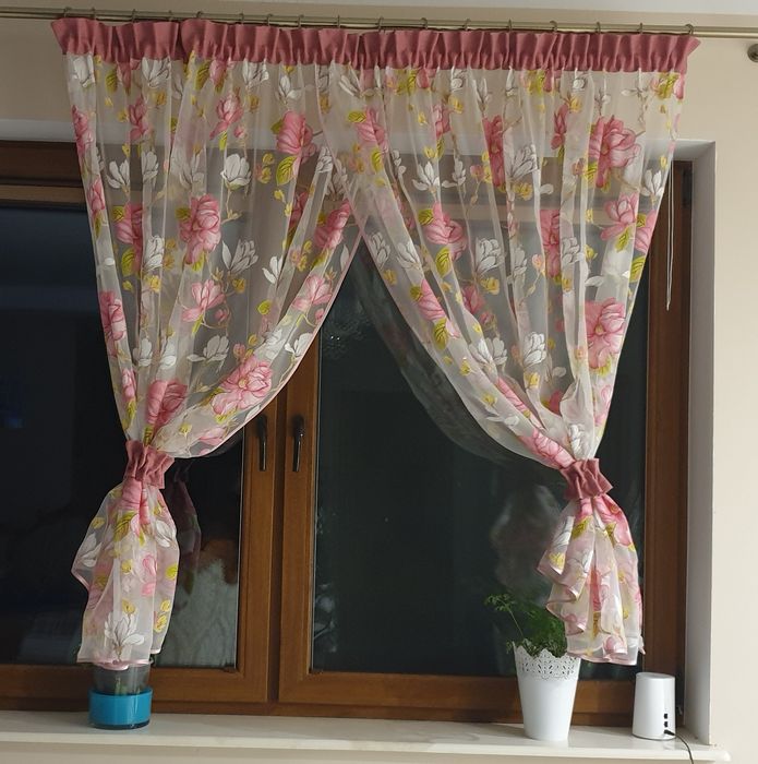 Firana gotowa prześliczna kolorowa