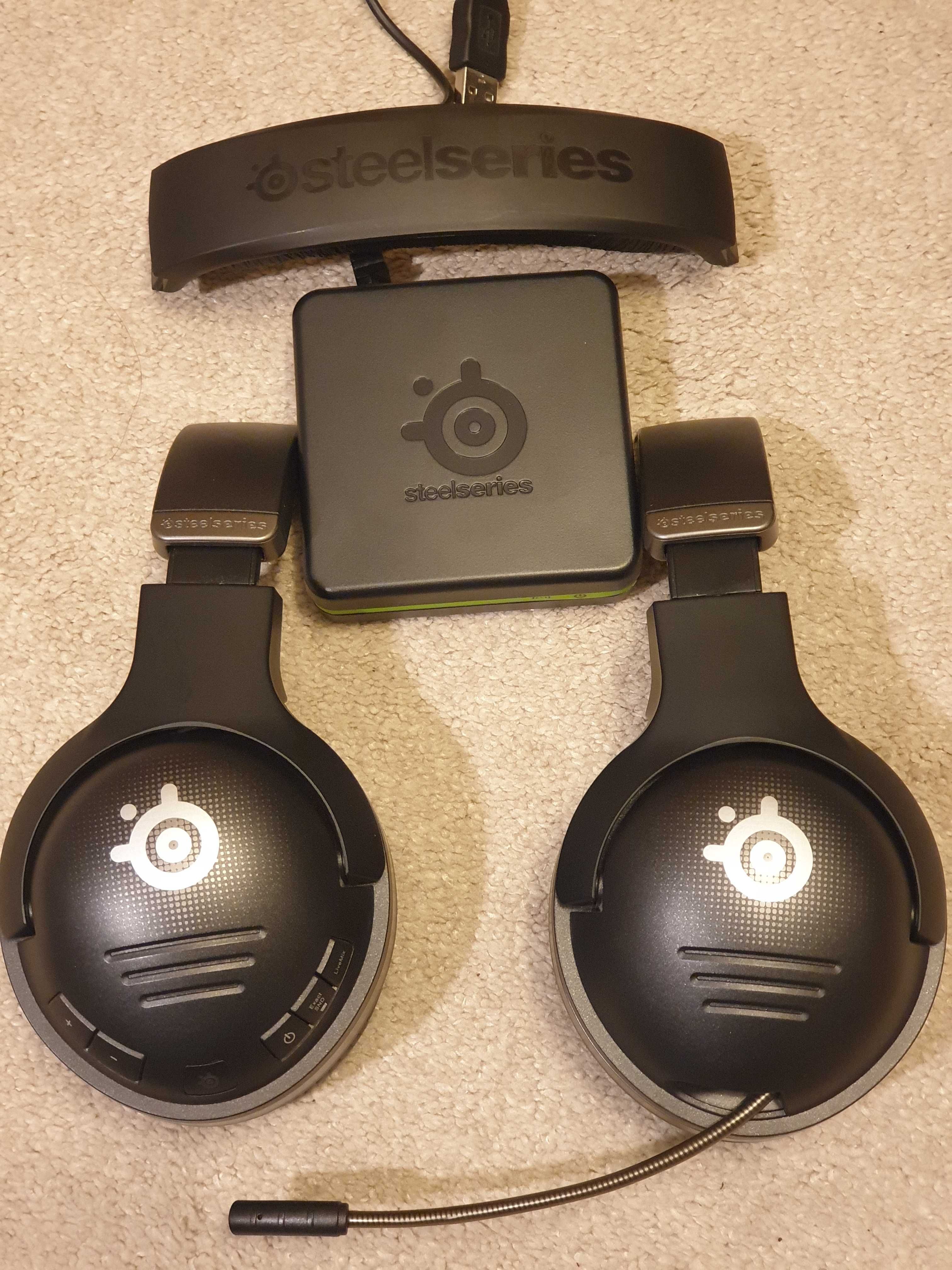 Bezprzewodowe słuchawki SteelSeries SPECTRUM 7XB - Super stan!