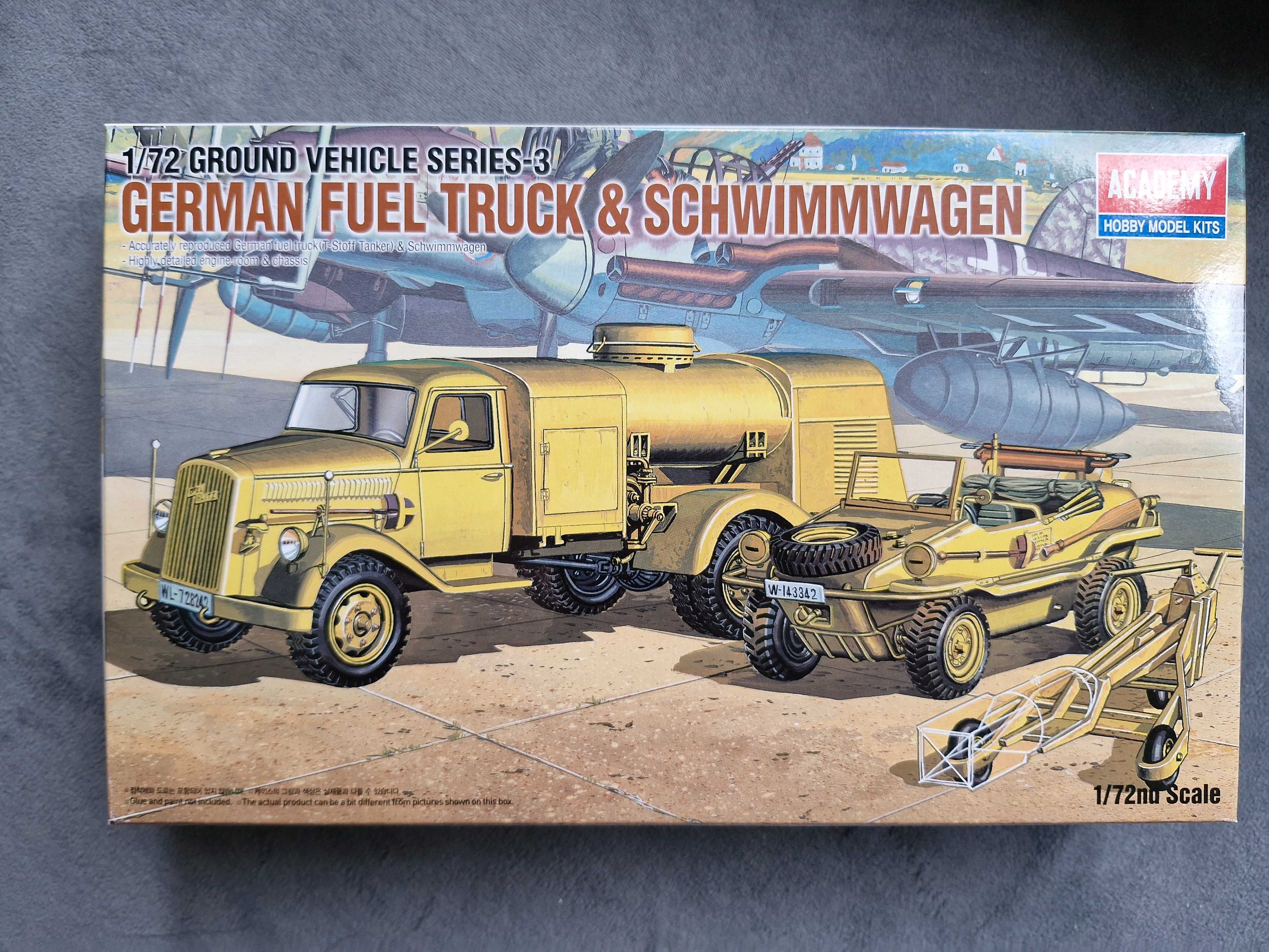 Academy 13401 - German Fuel Truck /Schwimmwagen (1:72) V