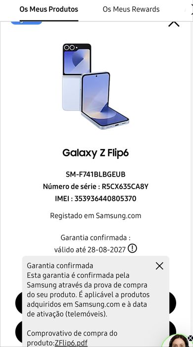 Samsung Galaxy Z Flip 6 256GB