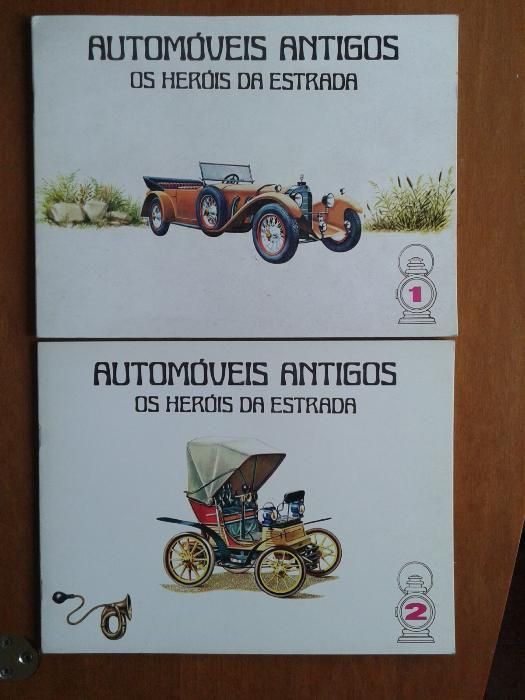 Colecção de livros Automóveis Antigos, os Heróis da Estrada