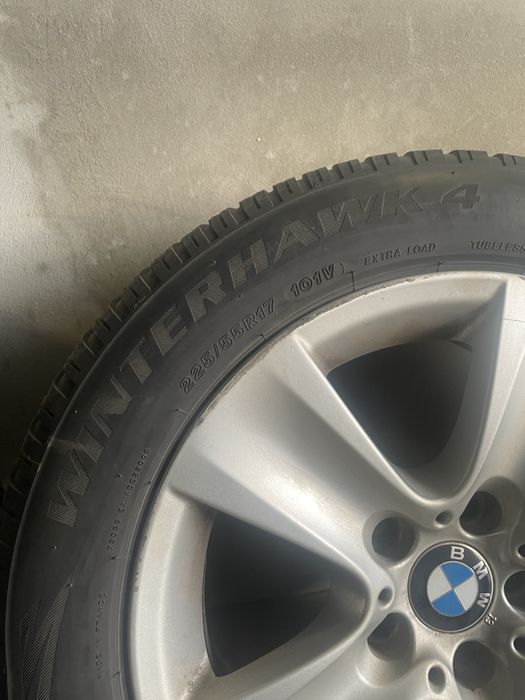 Felgi z oponami 5x120 bmw r17