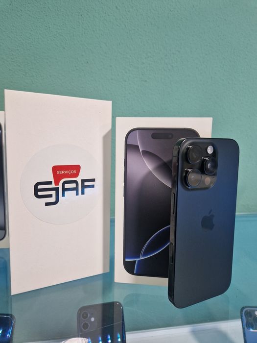 Iphone 16 pro 128gb igual novo  ACEITAMOS RETOMA financiamento, loja G