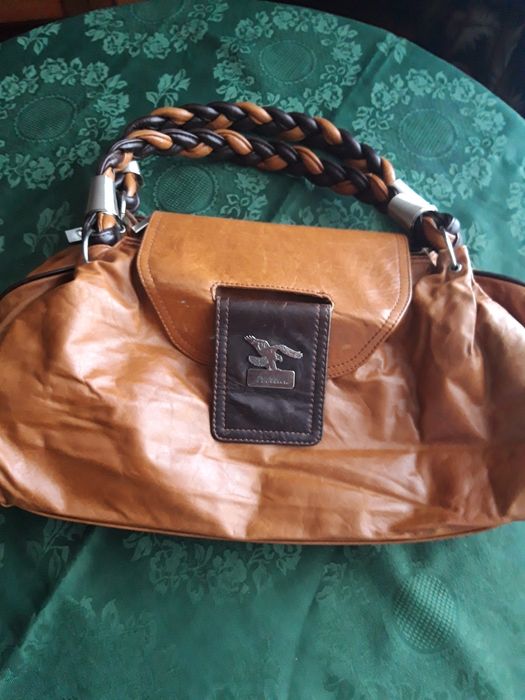 Вінтажна шкіряна сумка італійського бренду froccella