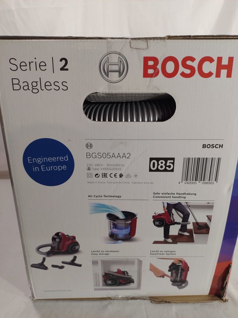 Odkurzacz bezworkowy Bosch Bagless 2 BGSO5AAA2