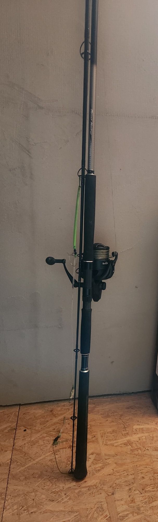 Wedka sumowa shimano z kołowrotkiem