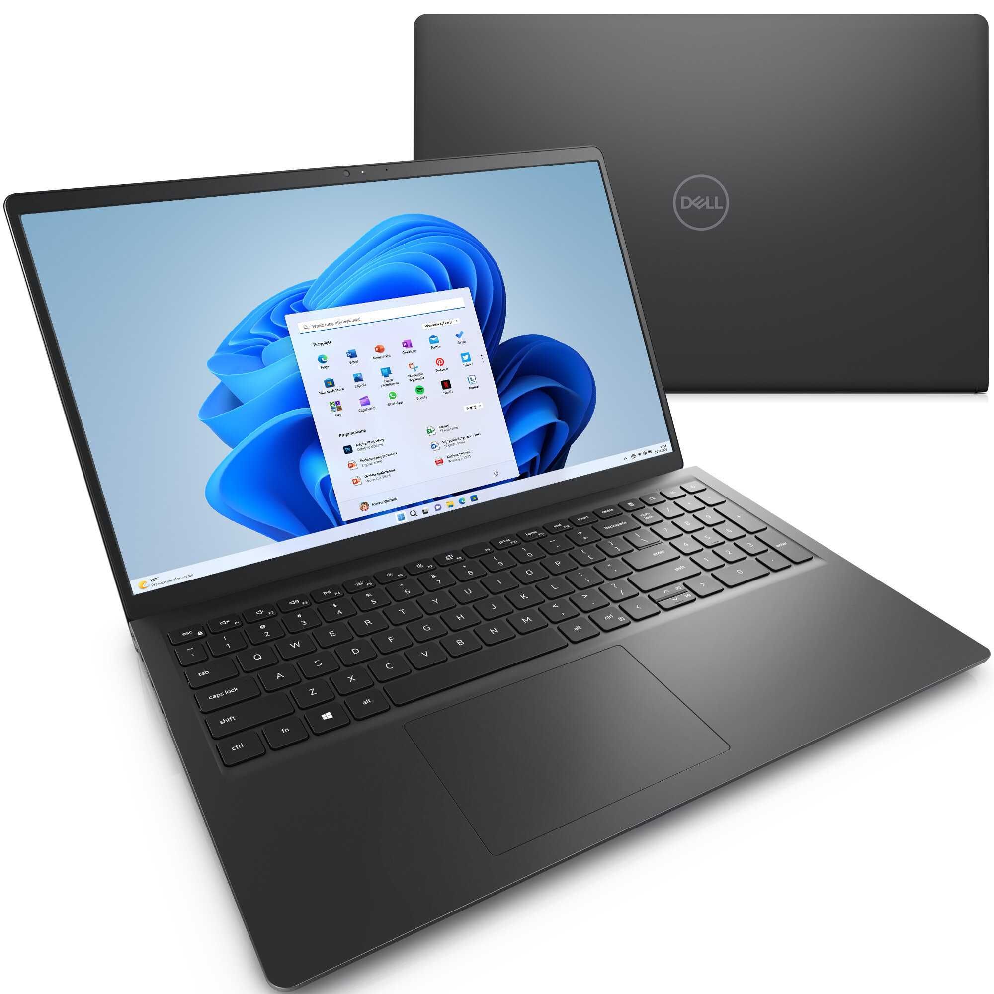 Laptop DELL 3500 15,6" Intel® Core™ i5-8th 8GB 256GB SSD USB-C™ Win 11