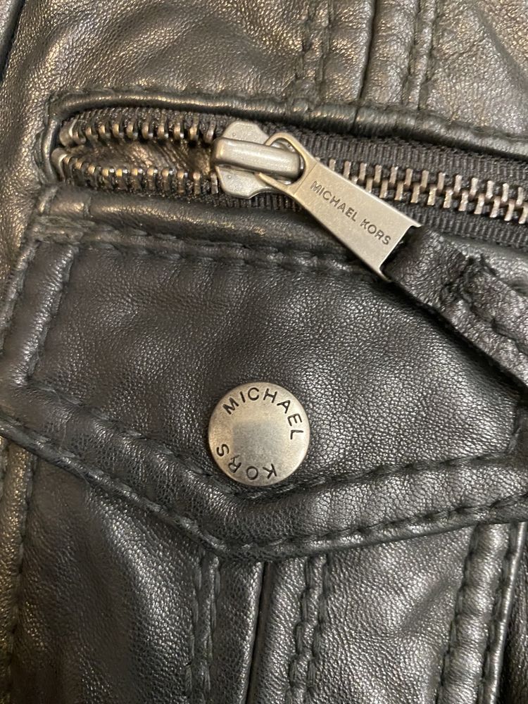 Kurtka skórzana Michael Kors M