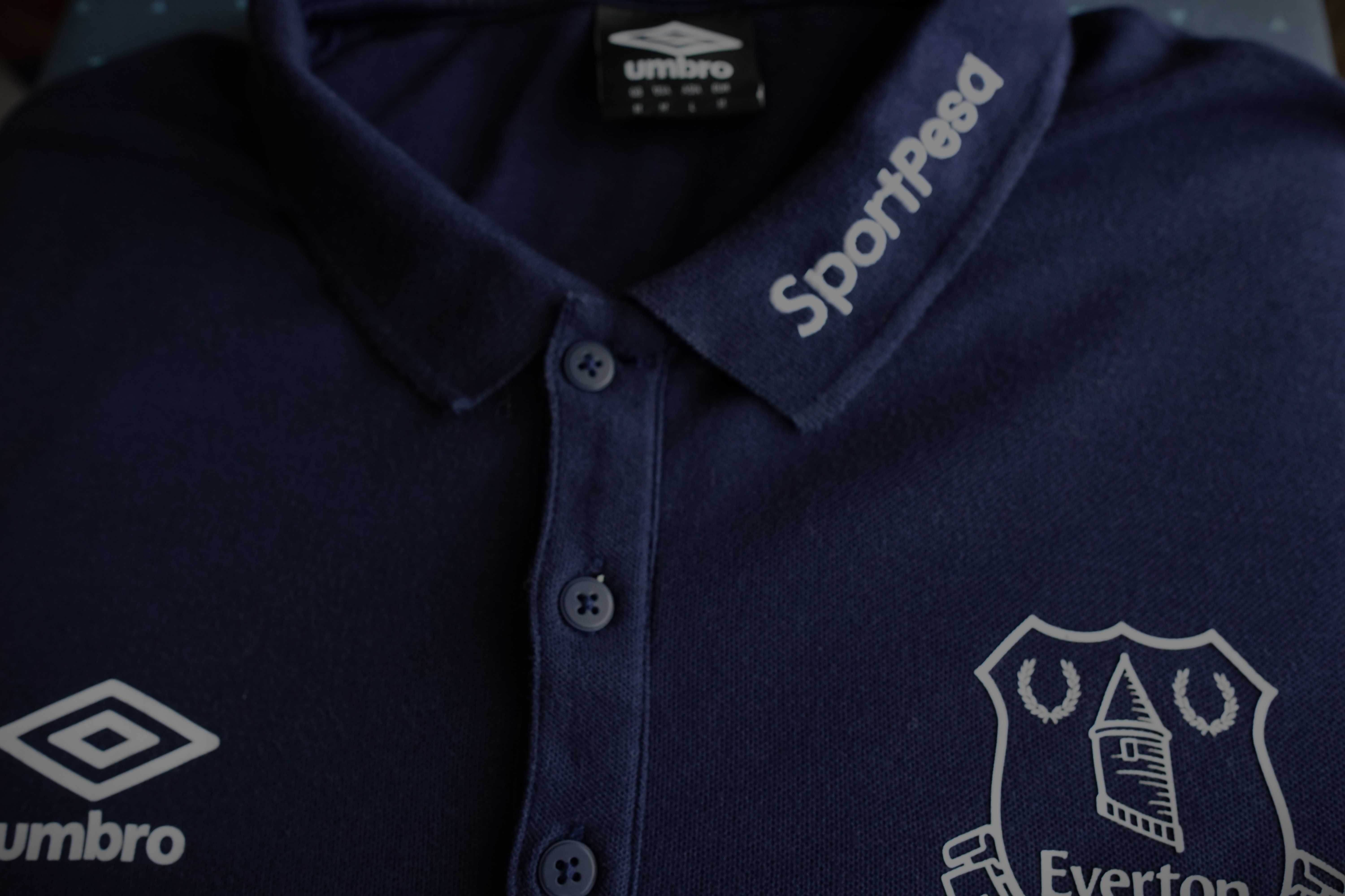 polo t-shirt Everton FC Liverpool Umbro