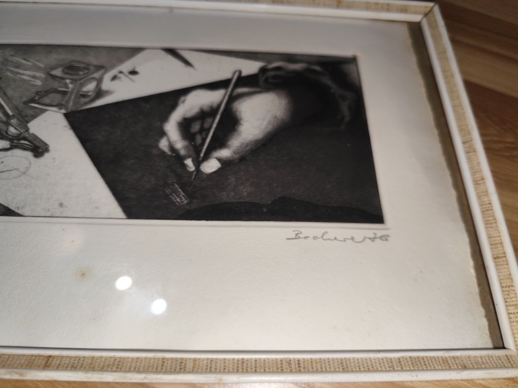 Litografia limitowana 1976 podspiana