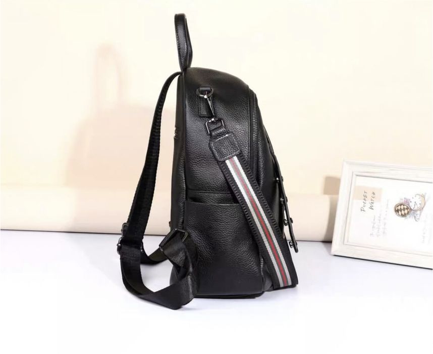 Шкіряний жіночий рюкзак-сумка, Кожаный женский рюкзак