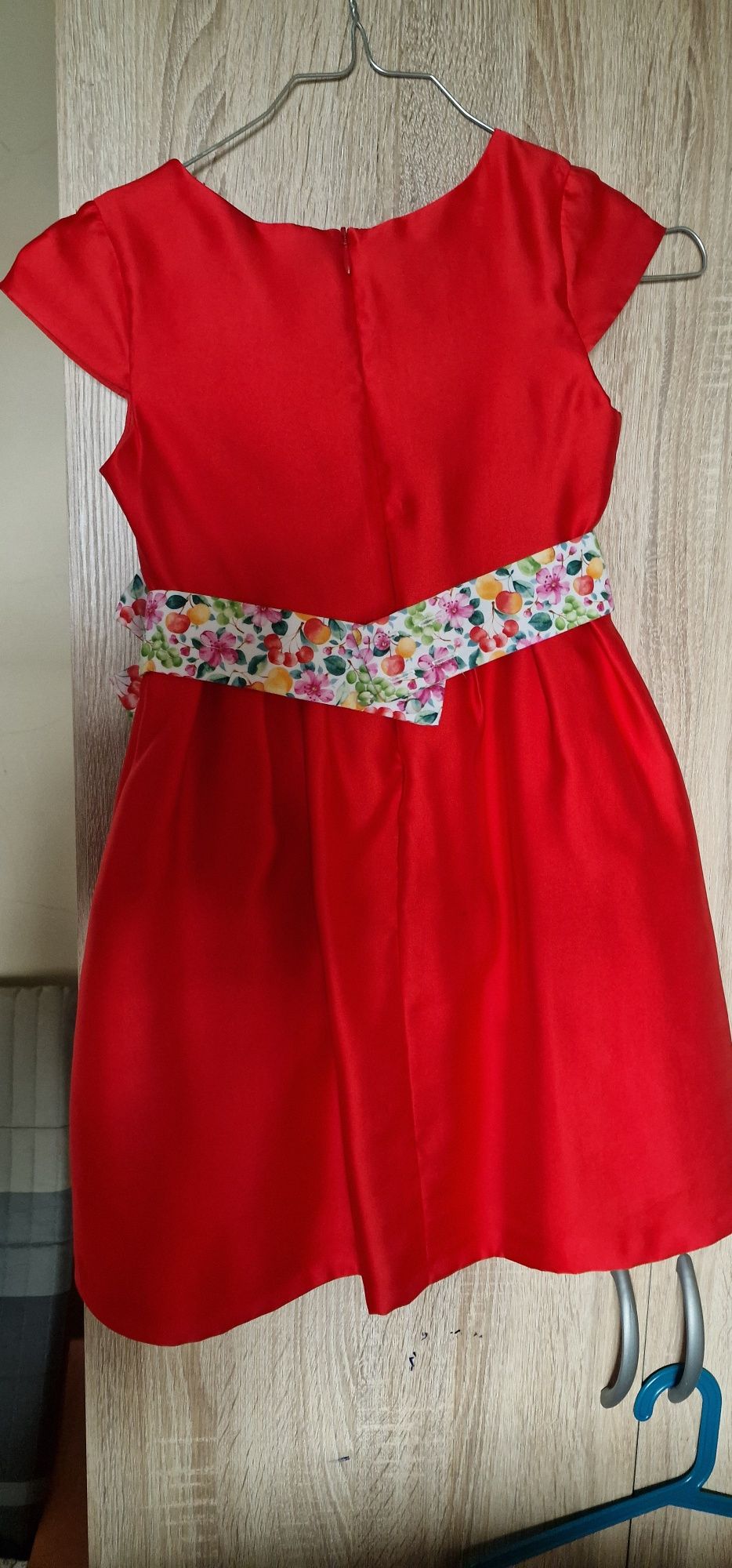 Vestido de festa, cerimónia para menina de 7-8 anos
