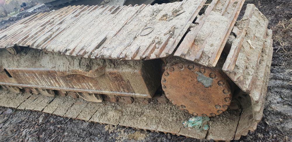 koparka komatsu pc340 - 6 zwolnica pc 290 pc 360 rolka koło napinające
