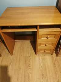 Sprzedam biurko drewniane bukowe