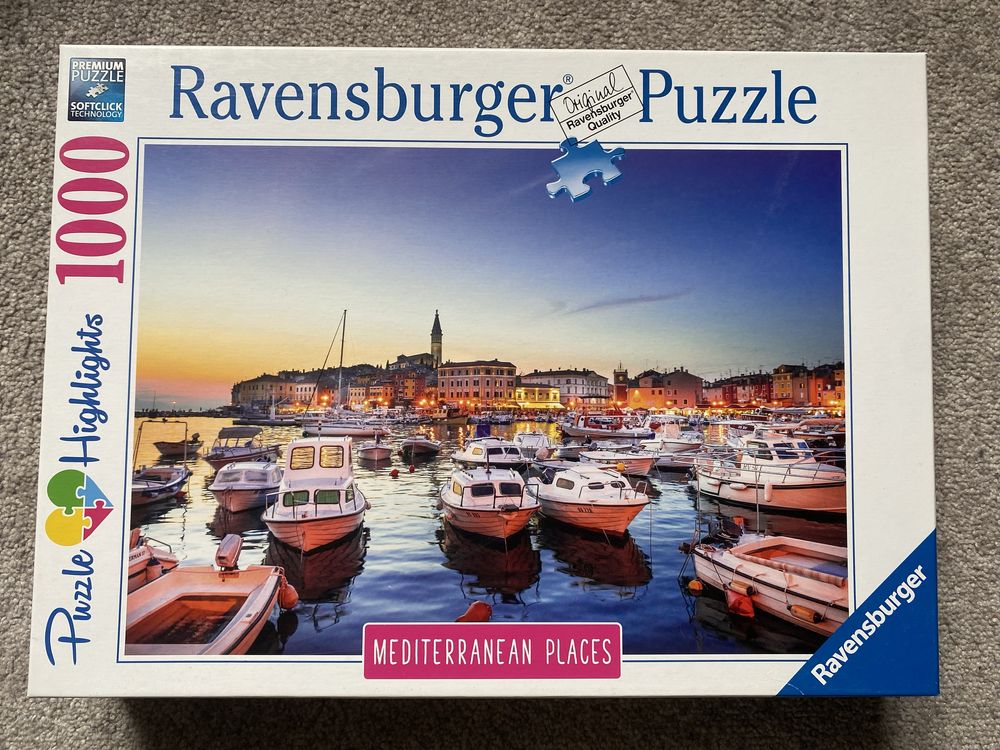 Puzzle Rabensburger 1000 Mediterranean places