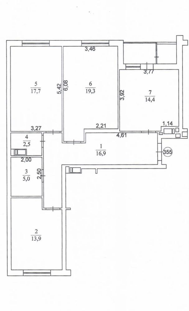 3-к квартира, 93м.кв, вул. Бабіча Гліба, ЖК Причал 8 (власник)