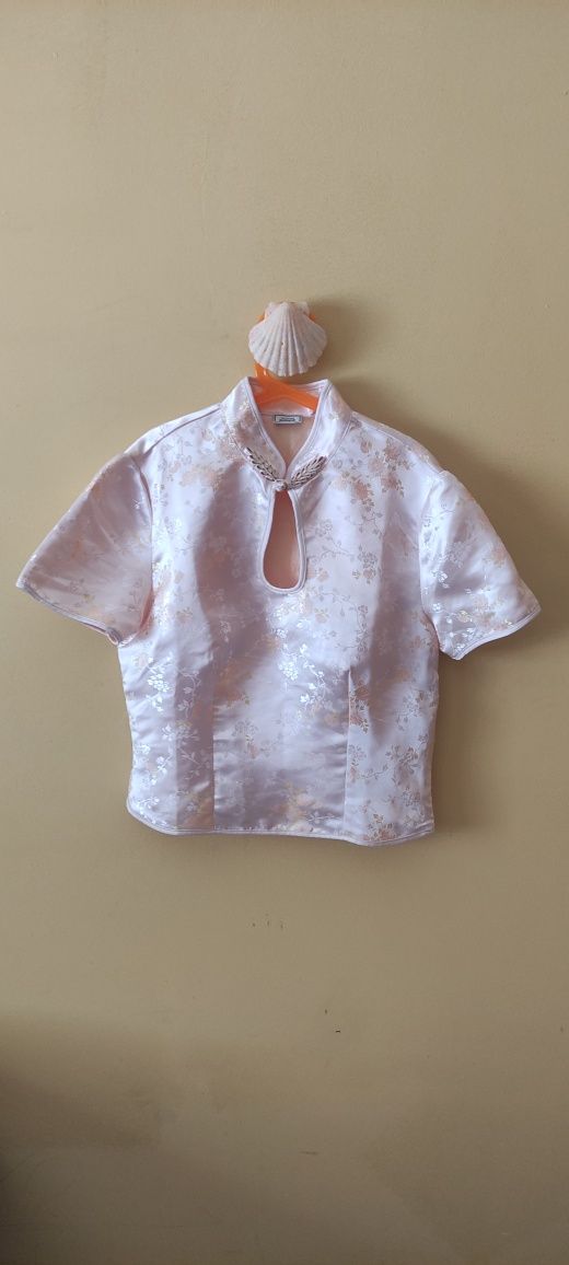 Blusa estilo chineza
