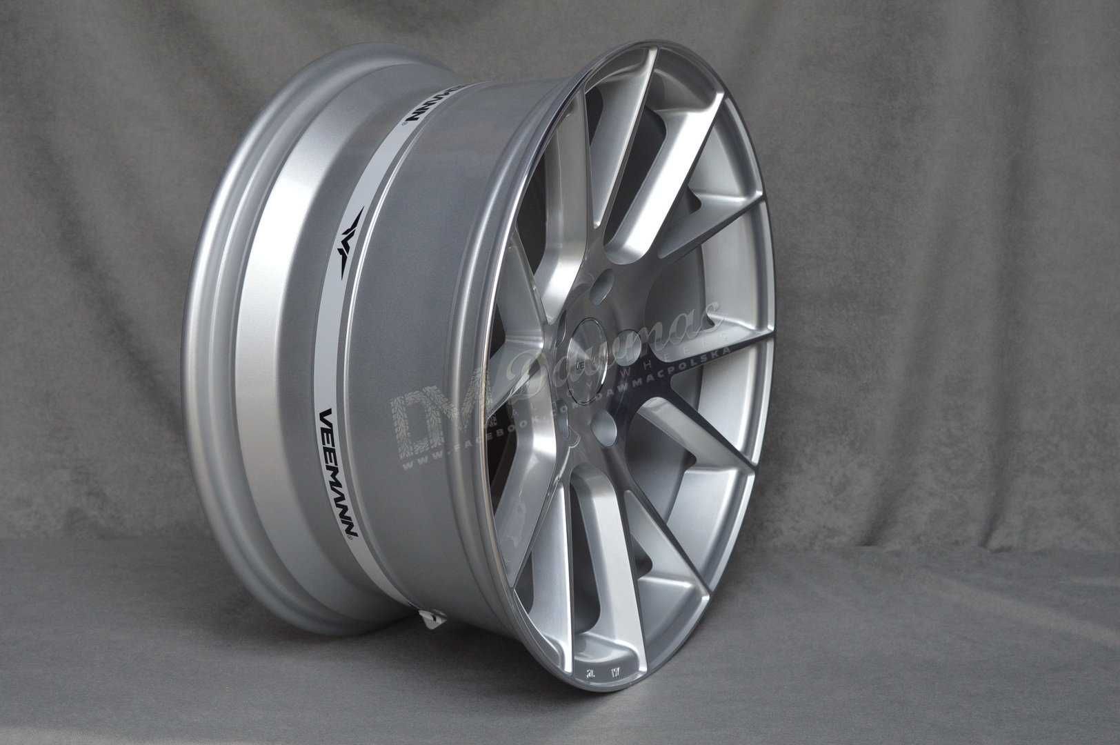 Felgi Veemann V-FS23 18" 9J ET40 5x112 Silver Machined