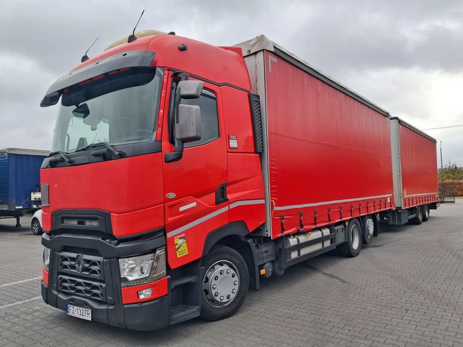 Renault T480 MEGA  Renault T 480 / zestaw tandem przejazdowy